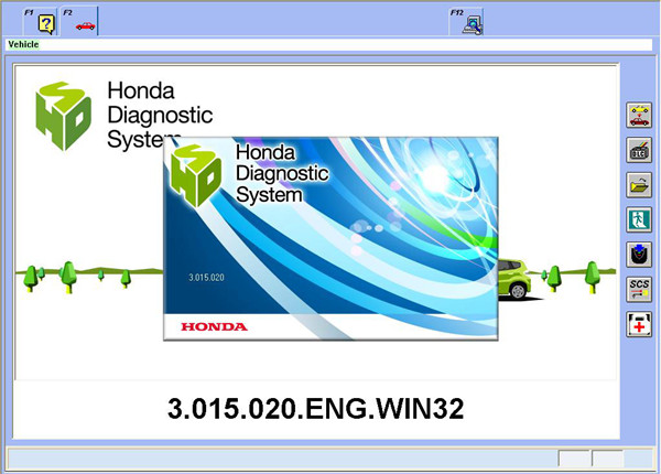 Хонда ХДС с двойным программным обеспечением 1 доски
