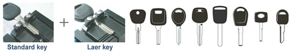 стандартный ключ и ключ лаэр