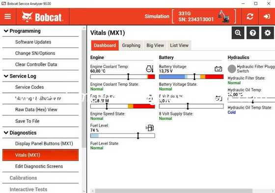 Хорошая цена. Диагностическое программное обеспечение Service Analyzer v92.16 для Bobcat онлайн