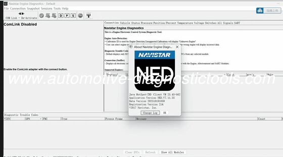 Хорошая цена. Диагностика двигателя Navistar (NED) 10.2025 онлайн