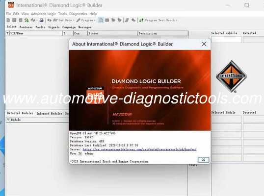 Хорошая цена. Диагностическое программное обеспечение International Diamond Logic Builder (DLB) 10.2025 онлайн