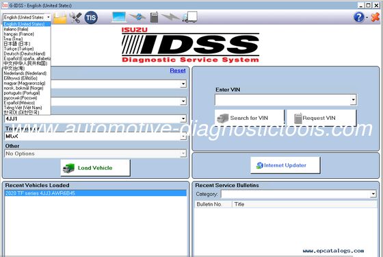 Хорошая цена. Новейшее 2025.02 G-IDSS E-IDSS US-IDSS Экспортное диагностическое программное обеспечение для ISUZU онлайн