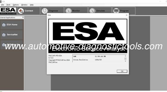 Хорошая цена. Полная версия PACCAR ESA V5.7 Electronic Service Analyst 2025 с файлами Gen5 и флэш-файлами ПО онлайн