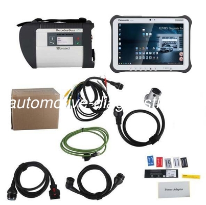 Хорошая цена. MB SD Connect Compact 4 для Mercedes с Panasonic FZ G1 Tablet 2025 Программное обеспечение готово к использованию онлайн
