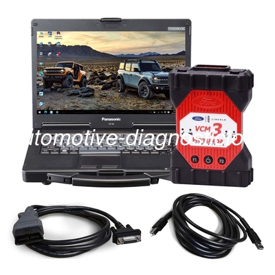 Хорошая цена. Ford VCM III Ford VCM3 Ford Диагностический инструмент поддержка CAN-FD и DoIP Plus Panasonic CF53 ноутбук онлайн