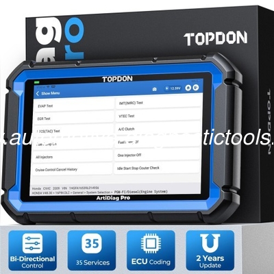 Хорошая цена. TOPDON ArtiDiag Pro V2.0 Двунаправленный инструмент диагностики с кодированием ECU онлайн