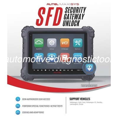 Хорошая цена. AUTEL VAG SFD Однолетний авторизационный сервис (только подписка) онлайн