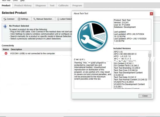 Хорошая цена. 2025 для Vo-lvo Premium Tech Tool PTT2.8.241 Программное обеспечение+ACPI+инструмент разработки для VOCOM/VOCOM II онлайн