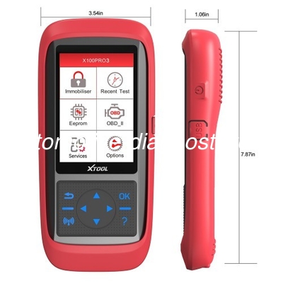Хорошая цена. XTOOL X100 Pro3 Профессиональный программист автоматического ключа Добавьте EPB, ABS, TPS Функции перезагрузки Бесплатное обновление онлайн