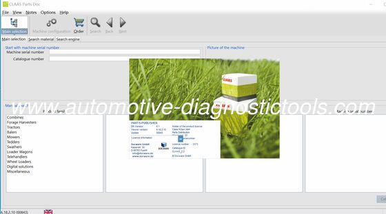 Хорошая цена. [CLAAS EPC] CLAAS Part Doc 786 EPC Каталог запасных частей онлайн