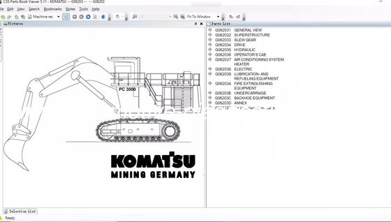 Хорошая цена. [Komatsu EPC] 2022.03 Каталог запасных частей CSS EPC для Komatsu онлайн