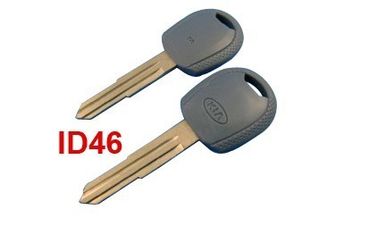 Хорошая цена. Обломок Id46 ключа приемоответчика Kia, изготовленные на заказ пробелы ключа Kia онлайн