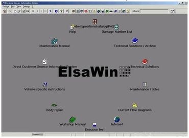 Хорошая цена. Програмное обеспечение ELSAWIN 4,0 автомобильное диагностическое для Audi/VW/SKODA/МЕСТА онлайн